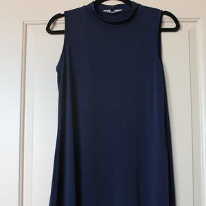 Navy blue work dress